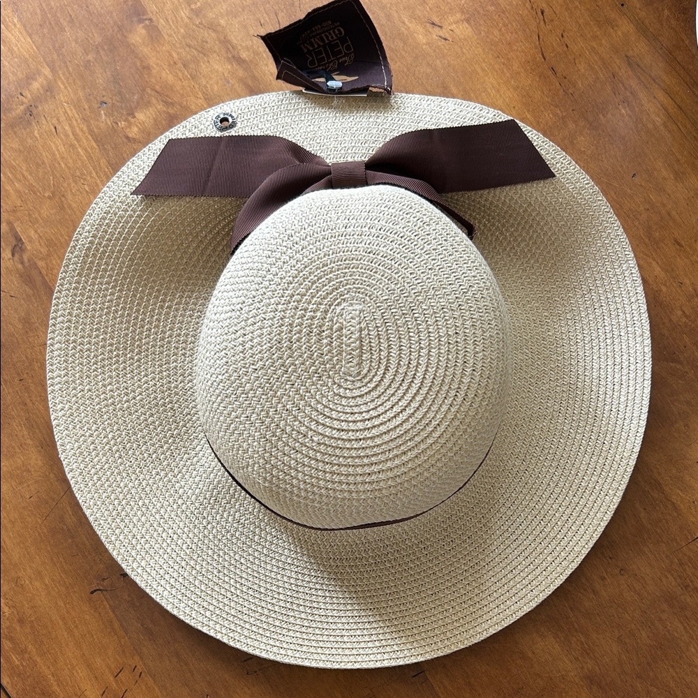 Peter Grimm Straw Hat, NWT